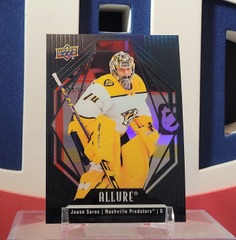 Juuse Saros 2022-23 - Black Rainbow #11 Allure Upper Deck